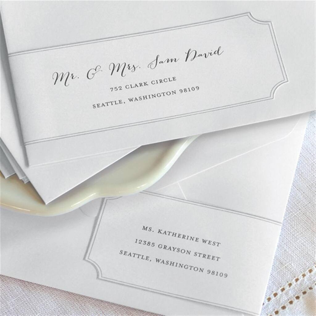 Gartner address labels template
